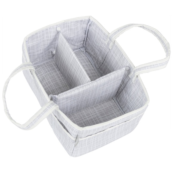 TREND LAB storage gray Caddy for Nursery essentials baby NWT - Picture 3 of 10